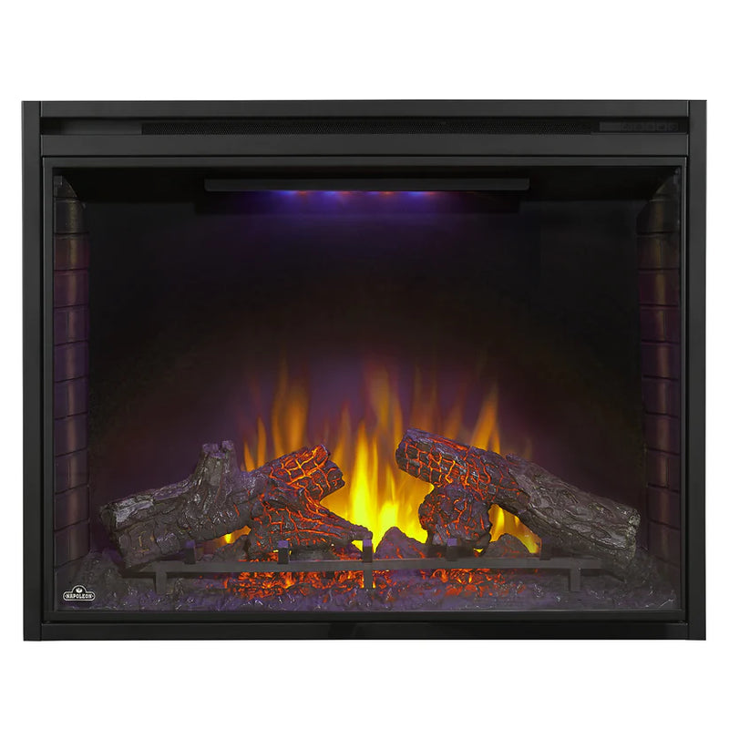 Napoleon Ascent 40 Inch Built-in Electric Non-reflective Fireplace 