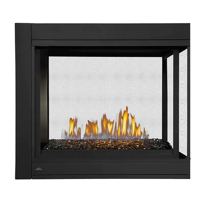 Napoleon Ascent 43" Multi-View Direct Vent Peninsula Gas Fireplace with Fire Cradle