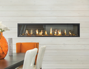 Napoleon Luxuria Series Modern 74 Inch Linear See-through Gas Fireplace