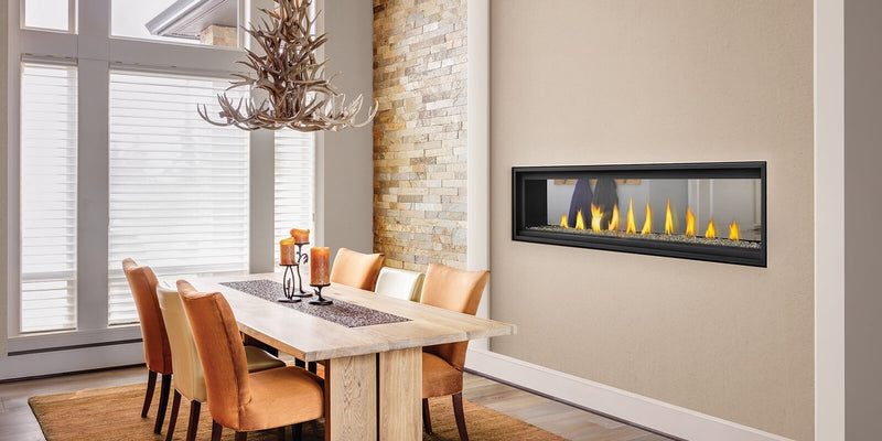 Napoleon Vector Series 74" See-Through Gas Fireplace