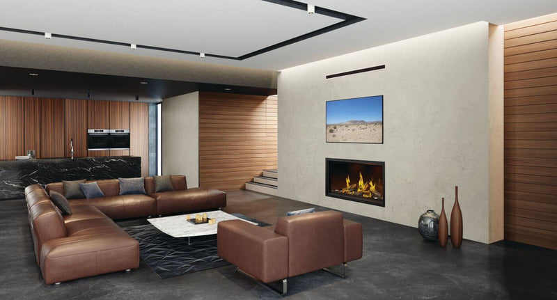 Napoleon Tall Vector 50" Linear Gas Fireplace TLV50LN with Luminous Logs