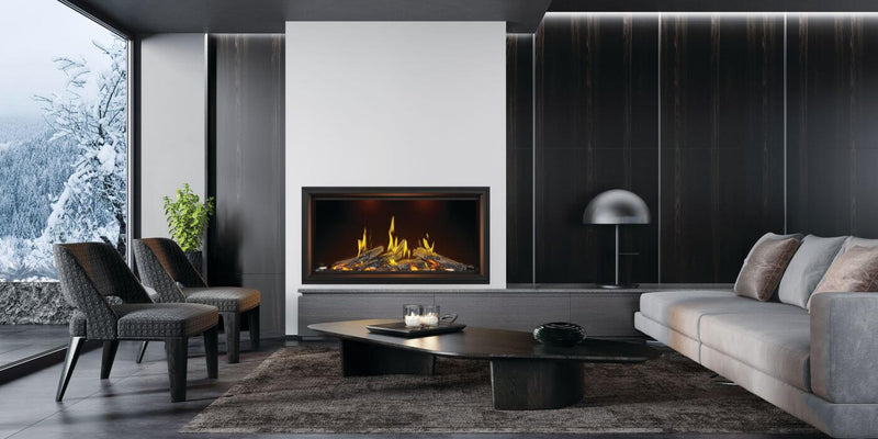 Napoleon Tall Vector 50" Linear Gas Fireplace TLV50LN with Luminous Logs