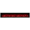 Amantii 50 Inch Symmetry 3.0 Built-in Modern Linear Outdoor Electric Fireplace