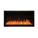 mantii Symmetry SYM-34-XT Built in Smart Extra Tall Outdoor Electric Fireplace