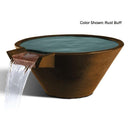 Slick Rock Concrete 29" Cascade Conical Water Bowl