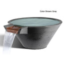 Slick Rock Concrete 29" Cascade Conical Water Bowl