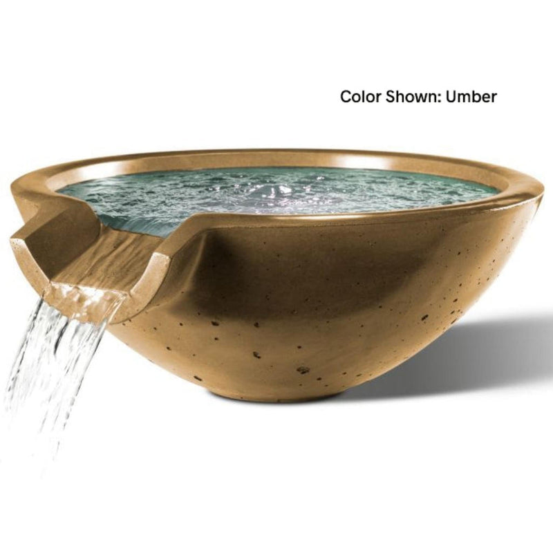 Slick Rock Concrete 30" Camber Round Water Bowl