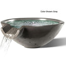 Slick Rock Concrete 30" Camber Round Water Bowl