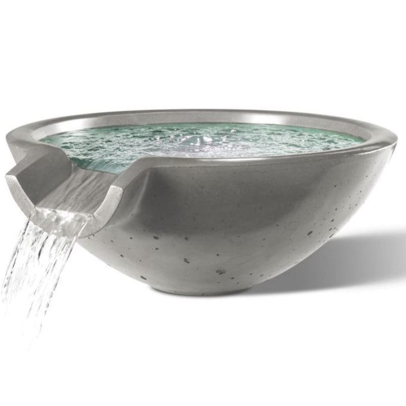 Slick Rock Concrete 30" Camber Round Water Bowl