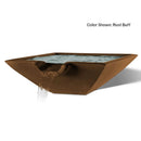 Slick Rock Concrete 30" Camber Square Water Bowl