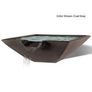 Slick Rock Concrete 30" Camber Square Water Bowl