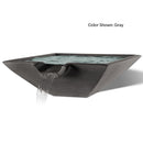 Slick Rock Concrete 30" Camber Square Water Bowl