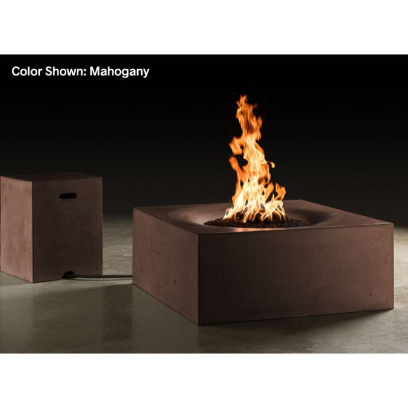 Slick Rock Concrete 36" Square Horizon Gas Fire Table