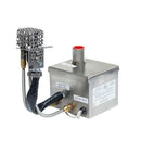 Slick Rock Concrete Oasis 60" Shale Oval Natural Gas Fire Bowl With Electronic Ignition Burner