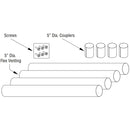 Superior HTFLO-EK-5 60" HeatFlo Flex Extension Kit