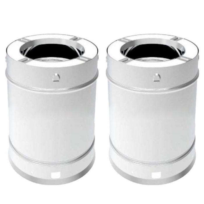 Superior 6SPS6-2 6Inch SS Chimney Length (2pk)