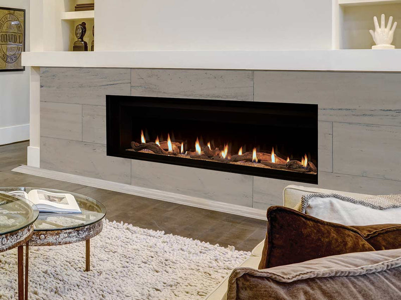Superior DRL6072 Direct Vent Contemporary Linear Gas Fireplace 72"