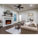 Amantii 33 inch Traditional Bespoke Smart Indoor Outdoor Electric Fireplace