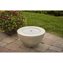 The Outdoor GreatRoom Company 12" Round Tempered Glass Burner Cover – Grey

