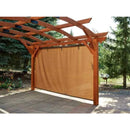 The Outdoor GreatRoom Company 16' x 16' Sonoma Arched Wood Pergola with Mocha Stain Finish