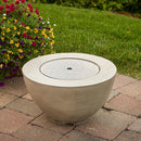 The Outdoor GreatRoom Company Black Tempered Glass Burner Cover – 20" Round