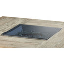 The Outdoor GreatRoom Company 24 Inch Square Glass Wind Guard with Stainless Steel Hardware