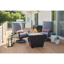 The Outdoor GreatRoom Company Axel 30" Square Gas Fire Pit Table