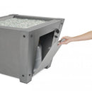 The Outdoor GreatRoom Company Axel 30" Square Gas Fire Pit Table