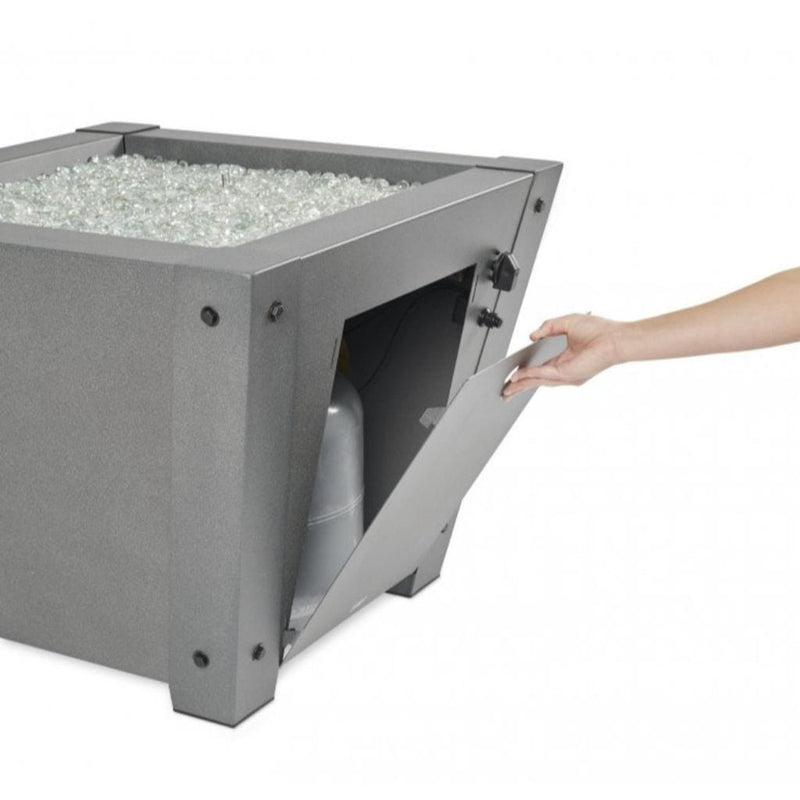 The Outdoor GreatRoom Company Axel 30" Square Gas Fire Pit Table