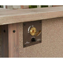 The Outdoor GreatRoom Company Black Key Valve Control Panel with 3/8" Fitting for Crystal Fire® Burners