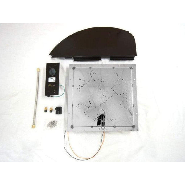 The Outdoor GreatRoom Company 38" Round DIY Hardscape Gas Fire Burner Kit

