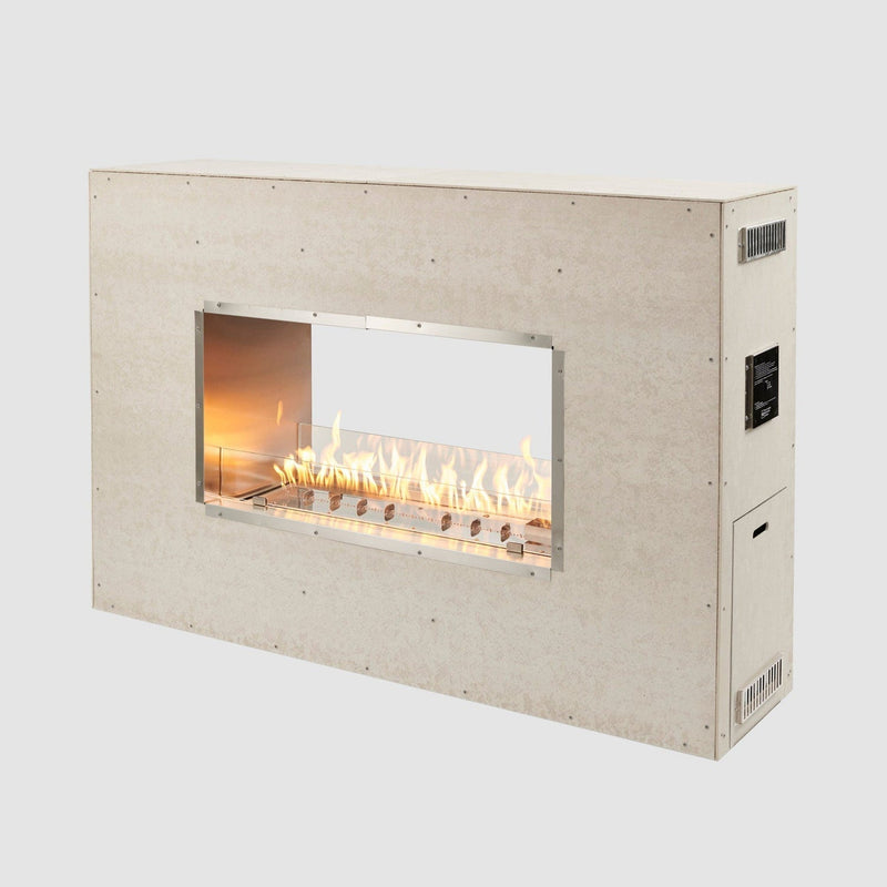 The Outdoor GreatRoom Company 40" See-Through Ready-to-Finish Gas Fireplace with Direct Spark Ignition