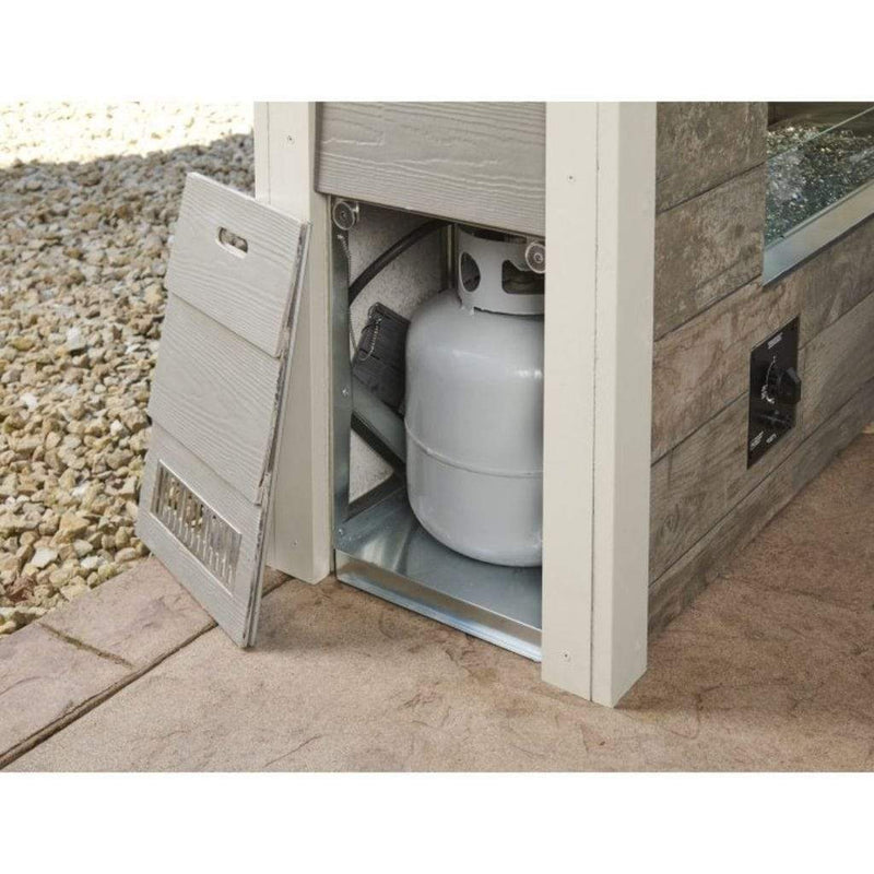 The Outdoor GreatRoom Company 40" Ready-to-Finish Single-Sided Gas Fireplace with Direct Spark Ignition