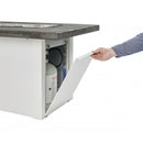 The Outdoor GreatRoom Company 44" Havenwood Gas Fire Pit Table with Driftwood Everblend Top