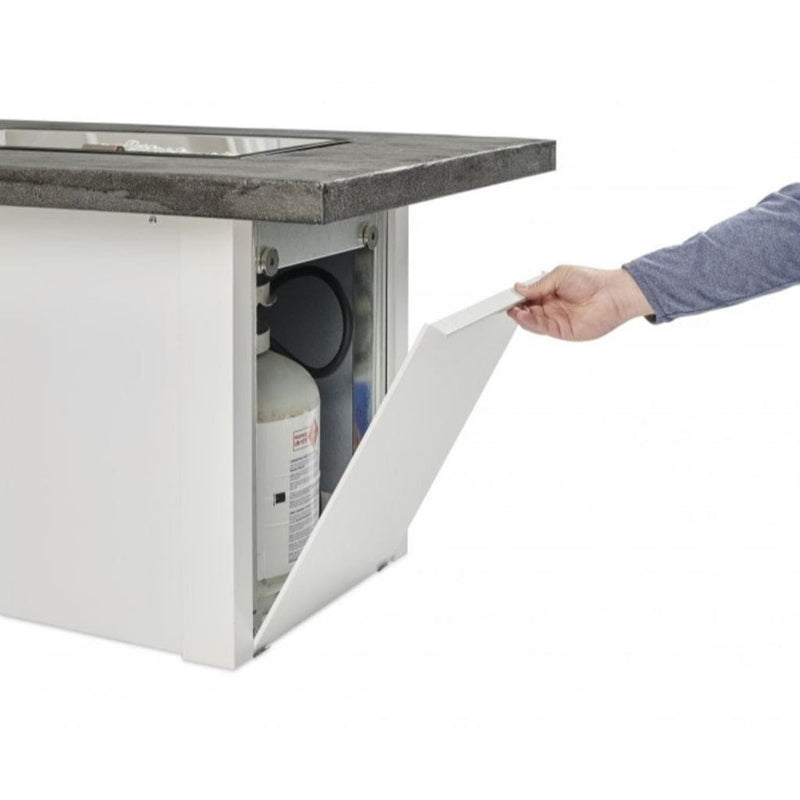 The Outdoor GreatRoom Company 44" Havenwood Gas Fire Pit Table with Driftwood Everblend Top