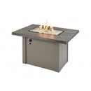 The Outdoor GreatRoom Company 44" Havenwood Gas Fire Pit Table with Driftwood Everblend Top