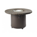 The Outdoor GreatRoom Company Beacon 48" Round Gas Fire Pit Table with Matching Burner Cover