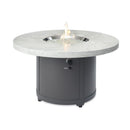 The Outdoor GreatRoom Company Beacon 48" Round Gas Fire Pit Table with Matching Burner Cover