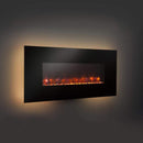 The Outdoor GreatRoom Company 50"/58" Gallery Collection Wall-Mount Electric Fireplaces with Backlighting