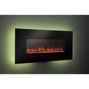 The Outdoor GreatRoom Company 50"/58" Gallery Collection Wall-Mount Electric Fireplaces with Backlighting