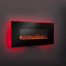 The Outdoor GreatRoom Company 50"/58" Gallery Collection Wall-Mount Electric Fireplaces with Backlighting