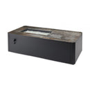 The Outdoor GreatRoom Company Kinney 55" Linear Gas Fire Pit Table with Ultracompact Surface Top
