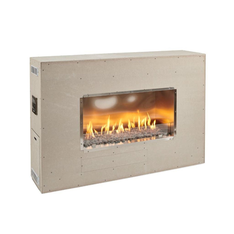 The Outdoor GreatRoom Company 72" Single-Sided Ready-to-Finish Gas Fireplace with Direct Spark Ignition