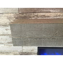 The Outdoor GreatRoom Company 60"/72" Gallery Linear Non-Combustible Mantel with Real Wood-Look