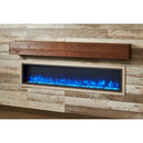 The Outdoor GreatRoom Company 60"/72" Gallery Linear Non-Combustible Mantel with Real Wood-Look