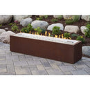 The Outdoor GreatRoom Company 68" Cortlin Corten-Style Gas Fire Pit Table