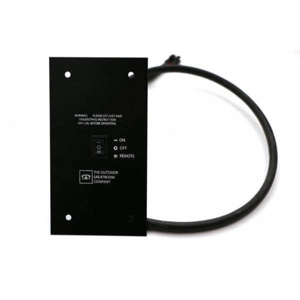 The Outdoor GreatRoom Company 6.38" x 3.8" DSI System Control Panel with On/Off Switch
