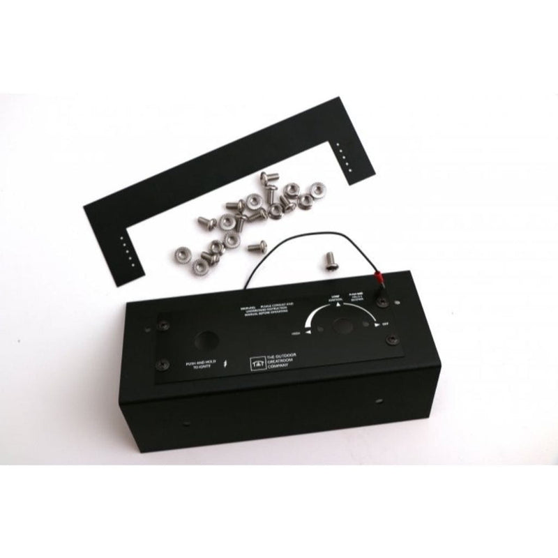 The Outdoor GreatRoom Company DIY Gas Fire Pit Control Panel Kit – 7.5" x 2.75"