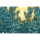 The Outdoor GreatRoom Company Aquamarine Tempered Glass Gems – 25 lb Kit for Fire Pits
