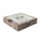 The Outdoor GreatRoom Company Bronson 51" DIY Block Gas Fire Pit Kit with High-Output Burner